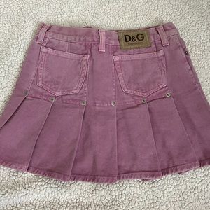 D&G vintage mini skirt